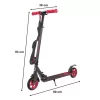 Nessiworld Evo Flexi 2 Tekerlekli Scooter Kırmızı