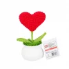 Nessiworld FL-7 12Lİ Kroşe Örgü Saksıda Kalp -Birliktoys