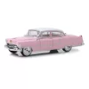 Nessiworld Greenlight 1/64 Hollywood Series 14 - Elvis Presley (1935-77) - 1955 Cadillac Fleetwood Series 60 Pink Cadillac