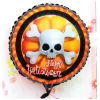 Nessiworld Halloween İskelet Kuru Kafa Folyo Balon 18 inç