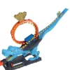 Nessiworld Hot Wheels City T-Rex Loop Ve Akrobasi Oyun Seti HKX42