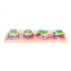 Nessiworld KR006 Woodoy Renkli Geometrik Şekiller -Karsan  Oyuncak
