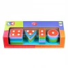 Nessiworld ​​​​​​​LC Ahşap Geometrik Şekiller Bul-Tak
