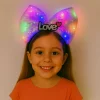 Nessiworld LED Işıklı Love Yazılı Mor Fiyonk Taç – Kız Çocuk Parti Tacı