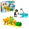 Nessiworld  LED10442 Lego Duplo Penguen ve Aslanlar