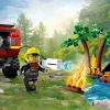 NessiWorld LEGO 4x4 Kurtarma Botlu İtfaiye Kamyonu