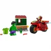 Nessiworld  LEGO Marvel Motosikletli Iron Man ve Hulk 76287