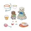 Nessiworld 5804 Sylvanian Families Su Samuru Kız Kardeşler ve Şnorkel Seti +3 yaş