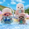 Nessiworld 5804 Sylvanian Families Su Samuru Kız Kardeşler ve Şnorkel Seti +3 yaş