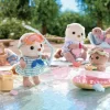 Nessiworld 5804 Sylvanian Families Su Samuru Kız Kardeşler ve Şnorkel Seti +3 yaş