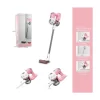 Nessiworld LS8807C - Vardem Dikey Elektrik Süpürgesi Pembe 3 in1  Kapalı Kutu