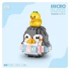 Nessiworld LZ8609 LOZ Penguen Blok Seti Mini Poşet -Vagon life