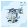 Nessiworld LZ8616 LOZ Helikopter Blok Seti Mini Poşet -Vagon life
