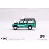 NessiWorld Mini GT 1/64 Land Rover Defender 110 1985 County Station Wagon Trident Green
