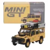 Nessiworld Mini GT 1/64 Land Rover Defender 110 1989 Camel Trophy Amazon Team Japan