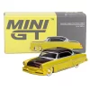 Nessiworld Mini GT 1/64 Lincoln Capri Hot Rod 1954 Lime Yellow
