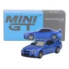 Nessiworld Mini GT 1/64 Nissan Skyline GT-R (R34) V-Spec Bayside Blue