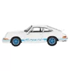 Nessiworld Mini GT 1/64 Porsche 911 Carrera RS 2.7 Grand Prix White with Blue Livery