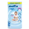 Nessiworld Molfix Bebek Bezi Fırsat Paketi 4 Beden 7-14 Kg 62 Adet