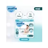 Nessiworld Molfix Premium Bebek Bezi Fırsat Paketi 1 Beden 2-5 Kg 72 Adet