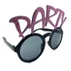Nessiworld Party Yazılı Simli Pembe Renk Parti Gözlüğü 15x7 cm