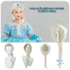 Nessiworld Platin Altın Dore Renk Karlar Ülkesi Elsa Frozen Peruğu Çocuk Boy