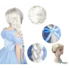 Nessiworld Platin Altın Dore Renk Karlar Ülkesi Elsa Frozen Peruğu Çocuk Boy
