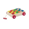 Nessiworld  PlayWood Ahşap Renkli Küp Bloklu Araba 312