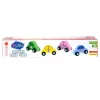 Nessiworld Playwood Ahşap Yarış Arabası 4lü Paket