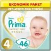 Nessiworld Prima Premium Care Bebek Bezi Ekonomik Paket 4 Beden 46 Adet