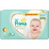 Nessiworld Prima Premium Care Bebek Bezi Ekonomik Paket 4 Beden 46 Adet