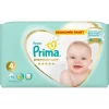 Nessiworld Prima Premium Care Bebek Bezi Ekonomik Paket 4 Beden 46 Adet