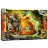 Nessiworld Primal Clash Gorilla vs T-rex Sesli Işıklı Oyun Seti