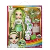 Nessiworld Rainbow High Jade Parlak Slime ve Evcil Hayvan Serisi Bebeği