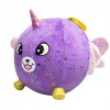 Nessiworld  Şişme Peluş Mor Köpek XXL Shiny Corns S2