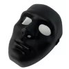 NessiWorld Siyah Renk Hip Hop Anonim Jabbawockeez Dans Maskesi 18x19 cm