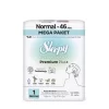 Nessiworld Sleepy Bio Natural Premium Plus Mega Normal Ped 46 Adet