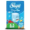 Nessiworld Sleepy Mayo Külot Bez 4-5 Beden 7-18 Kg 17 Adet