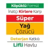 Nessiworld Sleepy Yüzey Temizlik Havlusu 30 Adet Yağ Çözücü