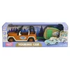 NessiWorld SS113A-SS113C Çekme Karavan Sesli Safari Araba -Birliktoys