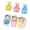 NessiWorld SylvanianFamiliesÜçüzlerBakımSetiRenkli5532