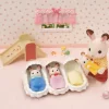 NessiWorld SylvanianFamiliesÜçüzlerBakımSetiRenkli5532