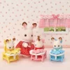 NessiWorld SylvanianFamiliesÜçüzlerBakımSetiRenkli5532