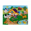 Nessiworld Tahta Raptiyeli Bultak Çiftlik Puzzle 9 Parça