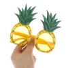 Nessiworld Tropikal Hawaii Ananas Şekilli Parti Gözlüğü 9.5 x 14 cm