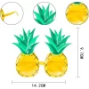 Nessiworld Tropikal Hawaii Ananas Şekilli Parti Gözlüğü 9.5 x 14 cm