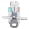 Nessiworld   Tutmalı Peluş Mini Tavşan 842 Gri