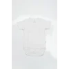 Organik Natural Basic Style Kruvaze Yarım Kol Body BS17101 Beyaz