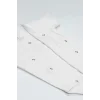Organik Natural Basic Style Kruvaze Yarım Kol Body BS17101 Beyaz