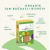 Organik Tam Buğdaylı Bisküvi 55gr